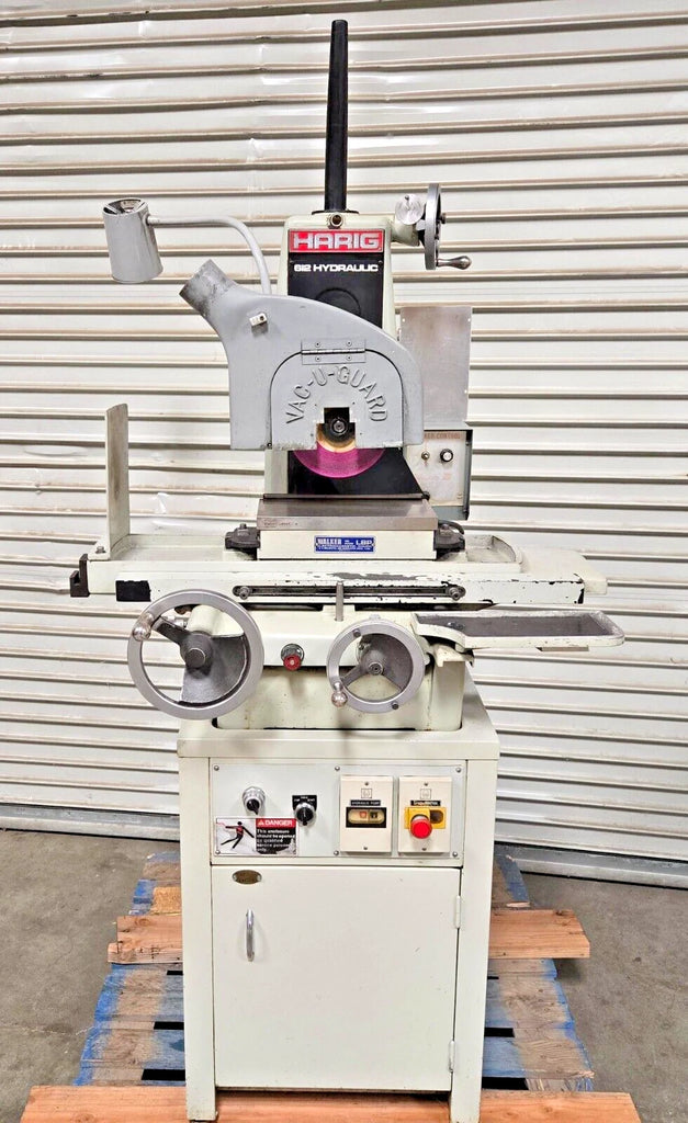 HARIG 612 Hydraulic Precision SURFACE GRINDER Grinding Machine 6" W 12" L