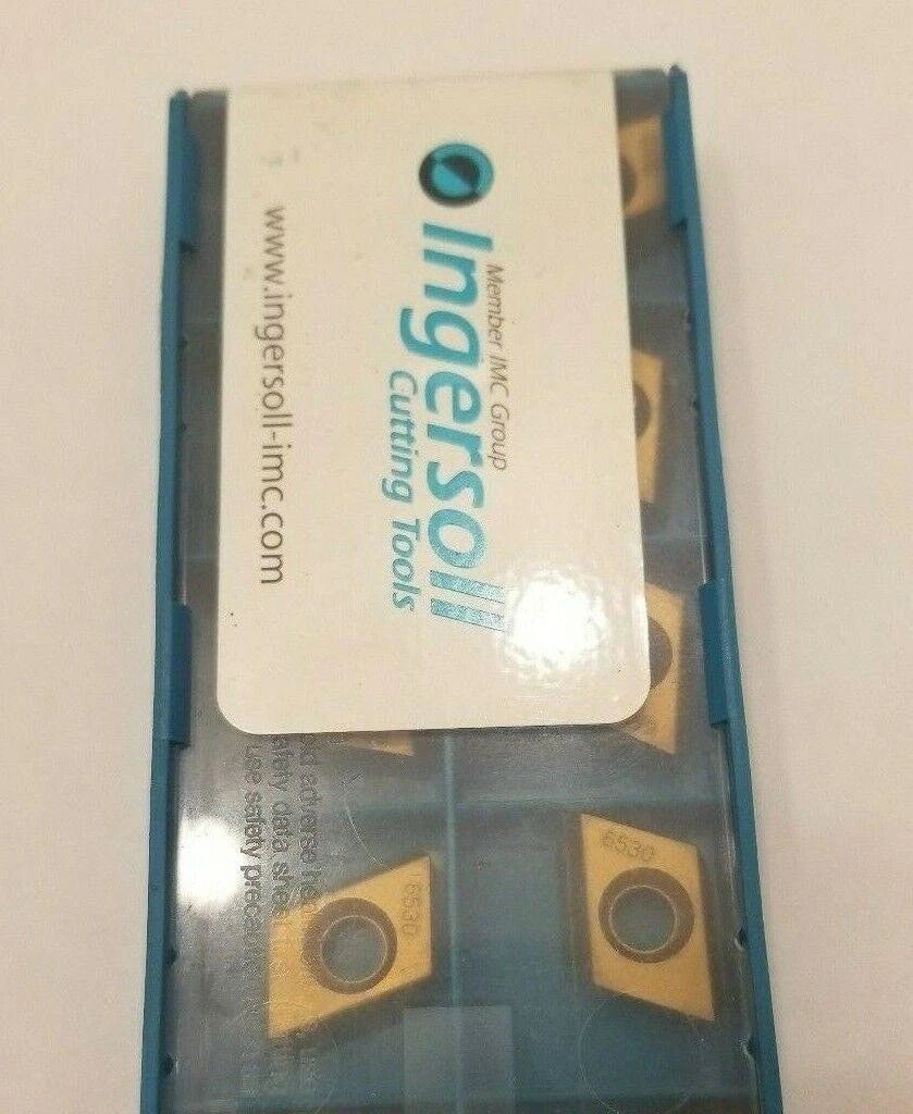 10 Pcs Ingersoll Cutting Tools JPE-33R001 IN6530 Lathe Carbide Inserts