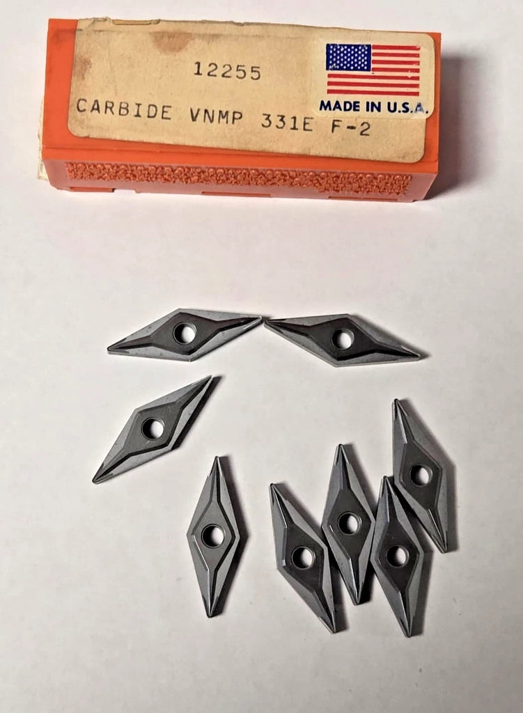 Carboloy VNMP 331E 16 04 E Lathe Mill Carbide Inserts 8 Pcs New