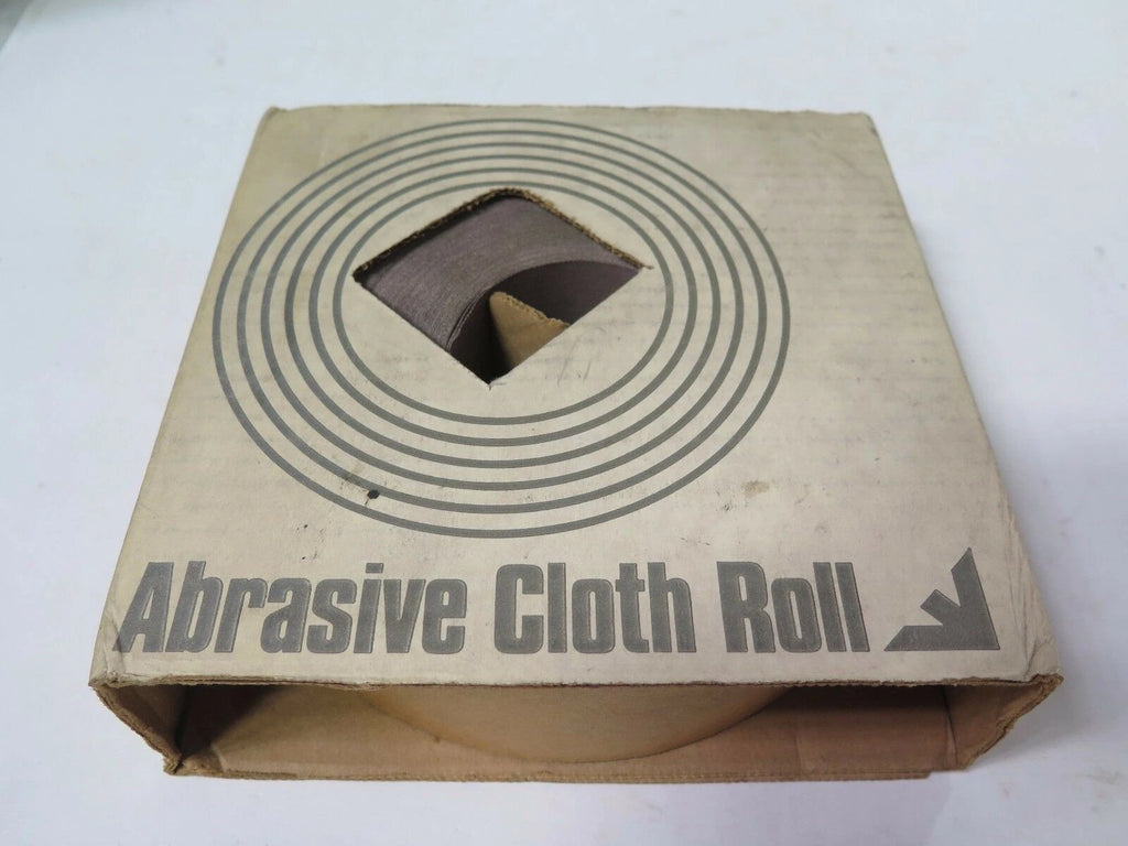 Carborundum Abrasives Economy Cloth Roll 2" x 50 yrds 150 Grit 06047 Brand New