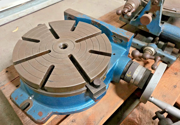 12” Precision Rotary Table 300 mm For Bridgeport Milling Machine