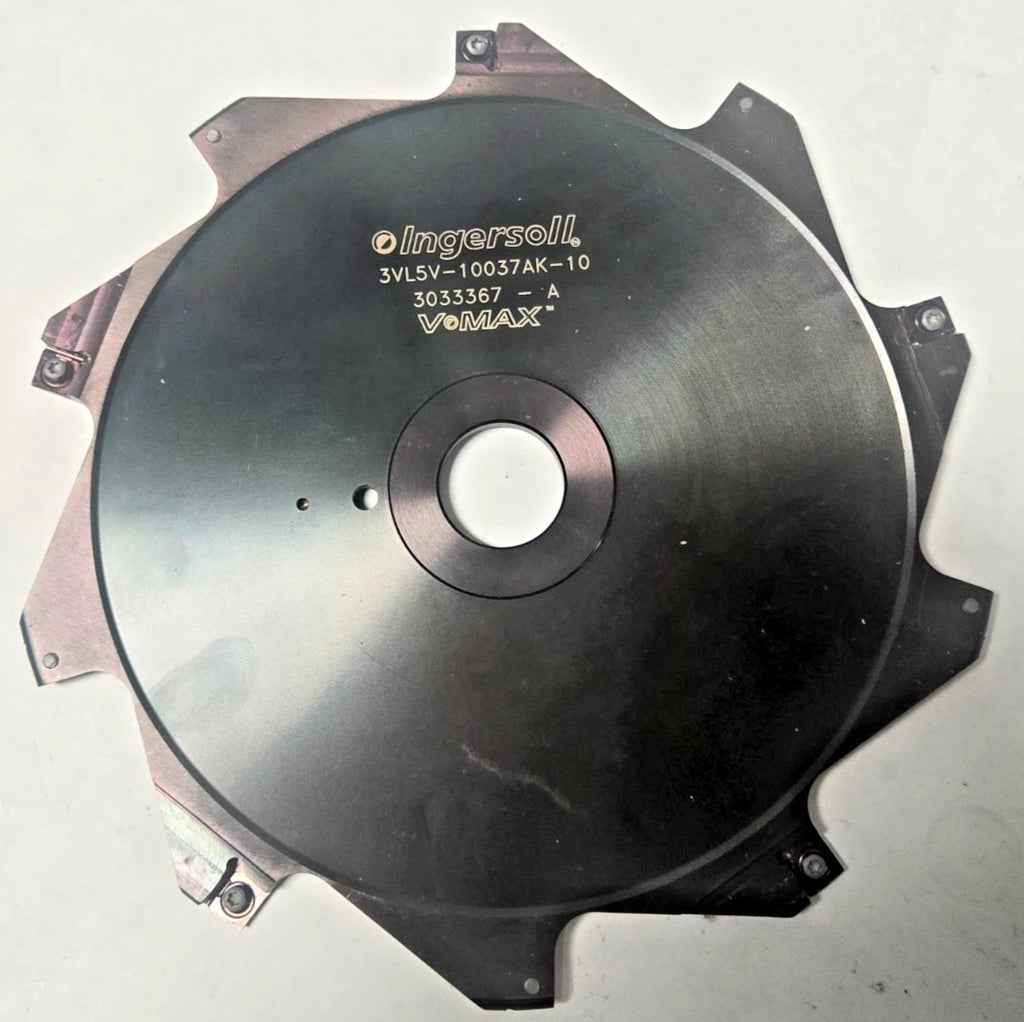 Ingersoll 3VL5V-10037AK-10 Face Mill Slot 10" indexable Milling Cutter V MAX