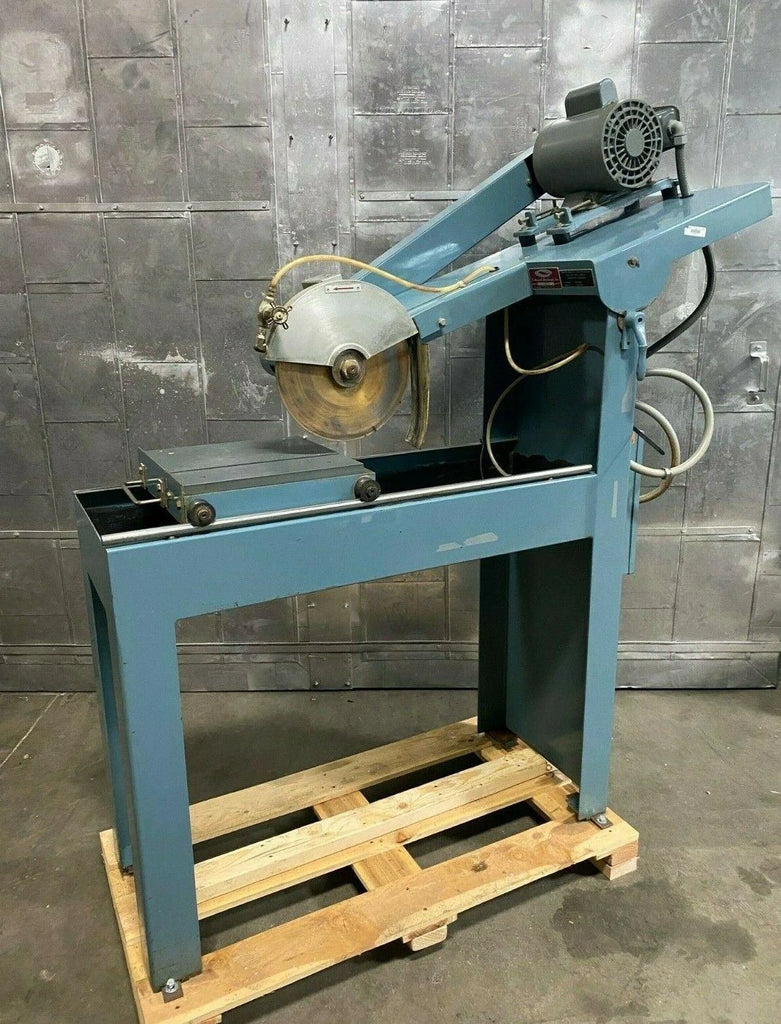 Strasbaugh Model 10K 12” Diamond Blade Cut Off Saw Lenses Glass
