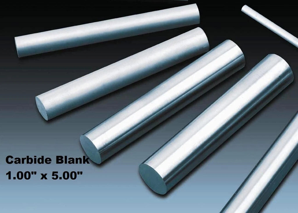 1" x 5" Round Solid Carbide Rod End Mill Blank Bar 1.00” Diameter x 5.00” Length