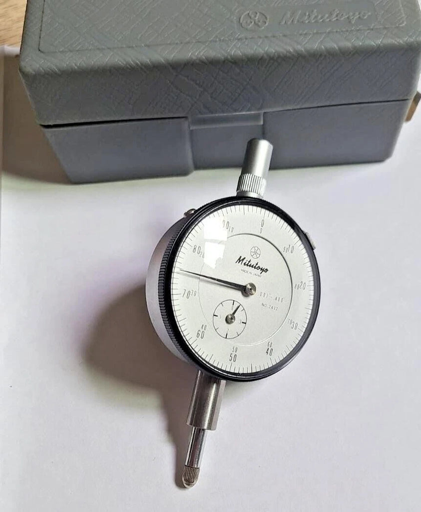 MITUTOYO 2412 .001 – .400" Dial Gage Japan