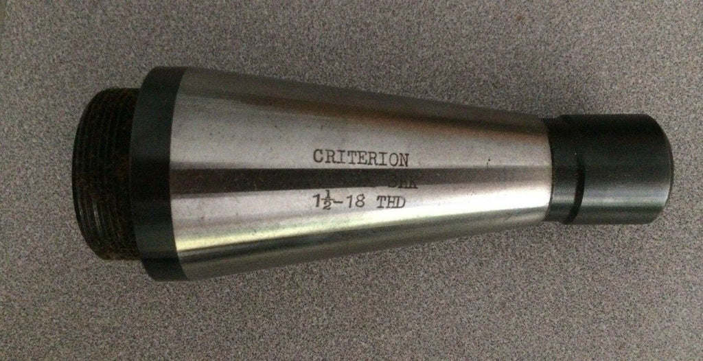Criterion 1-1/2" X 18 40 NAT SHK Boring Head Adapter Holder Tool New Thread