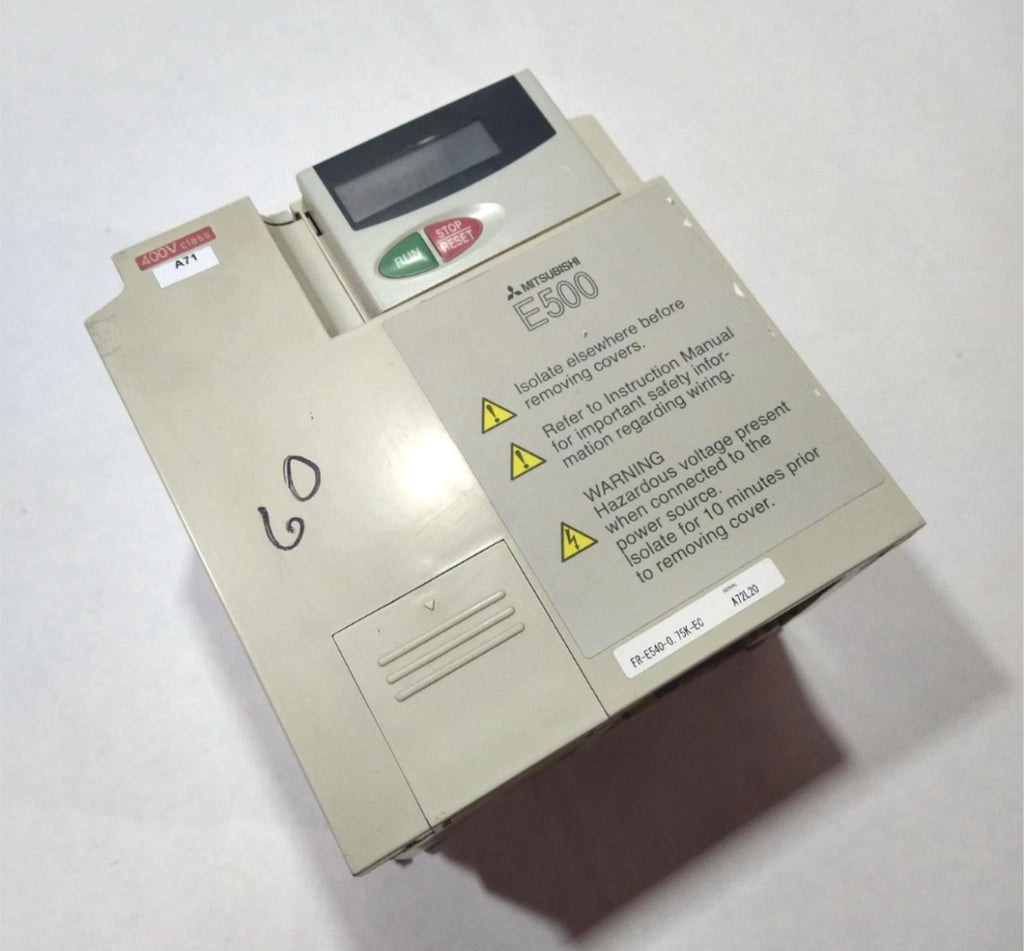 MITSUBISHI FREQROL-E500 4.1A 2.6A INVERTER FR-E540-0.75K-EC 0.75kW AC380-480V