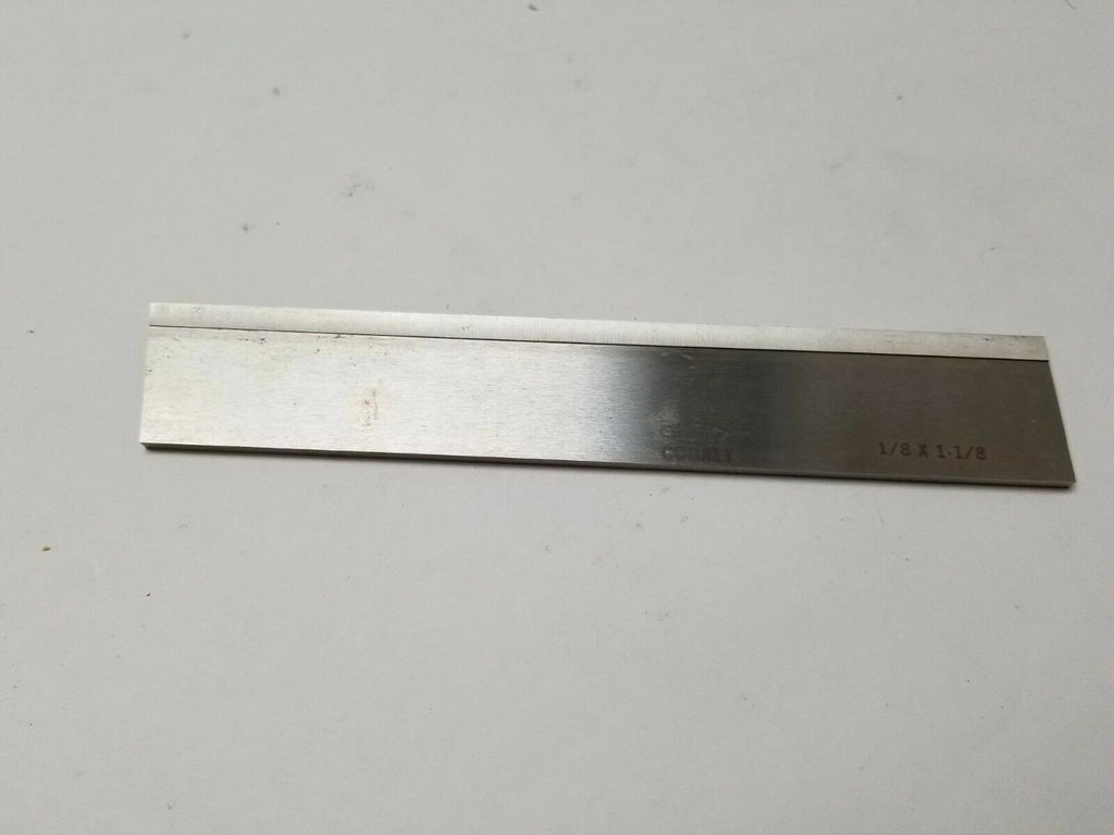 1 New 1/8 x 1-1/8 x 6-1/2 Lathe Tool Cutting Cobalt Bit BESLY Made in USA