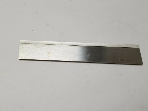 1 New 1/8 x 1-1/8 x 6-1/2 Lathe Tool Cutting Cobalt Bit BESLY Made in USA