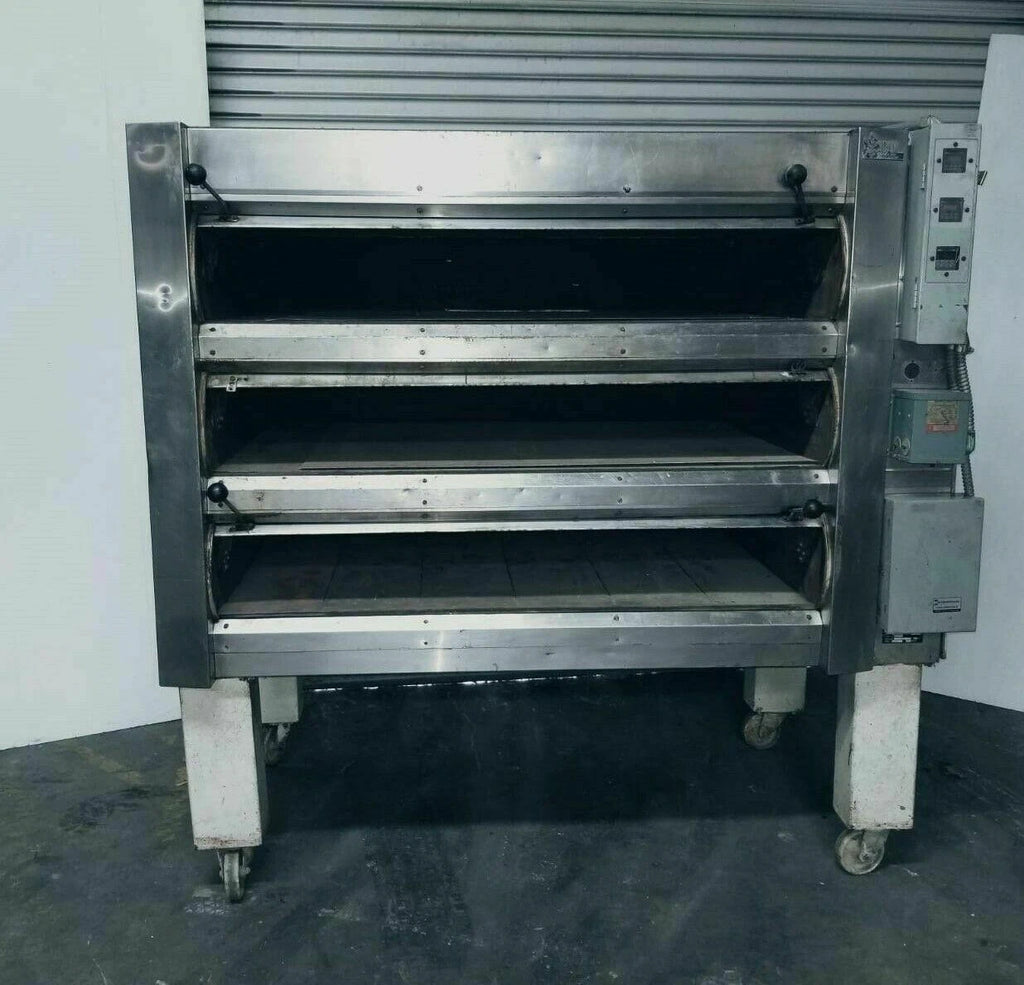3 Deck Commercial Oven Adam Equipment Model EIB - 33SP