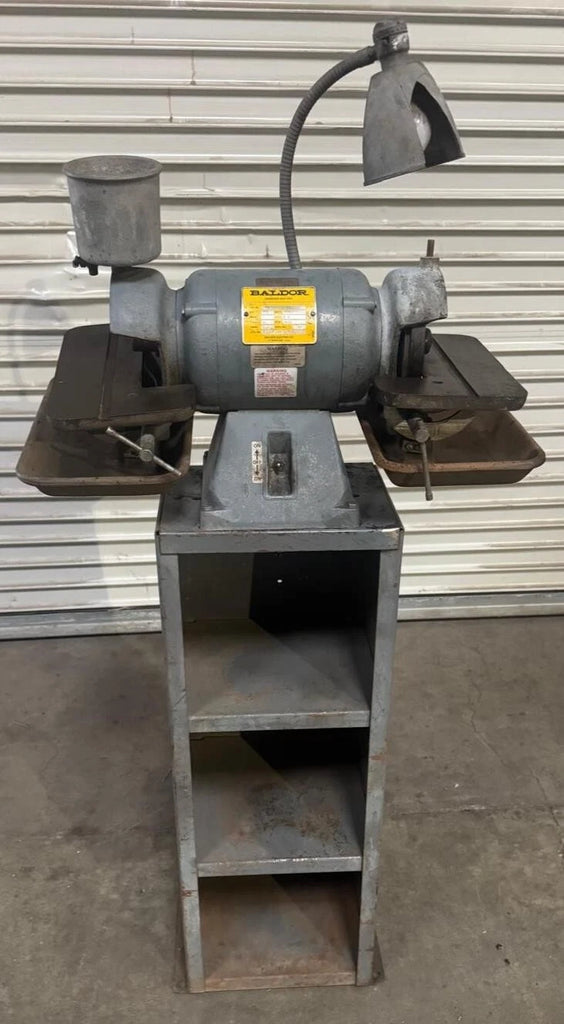 Baldor Carbide Heavy Duty 6" Pedestal Grinder Buffer Cat No 500 115 V 2 HP