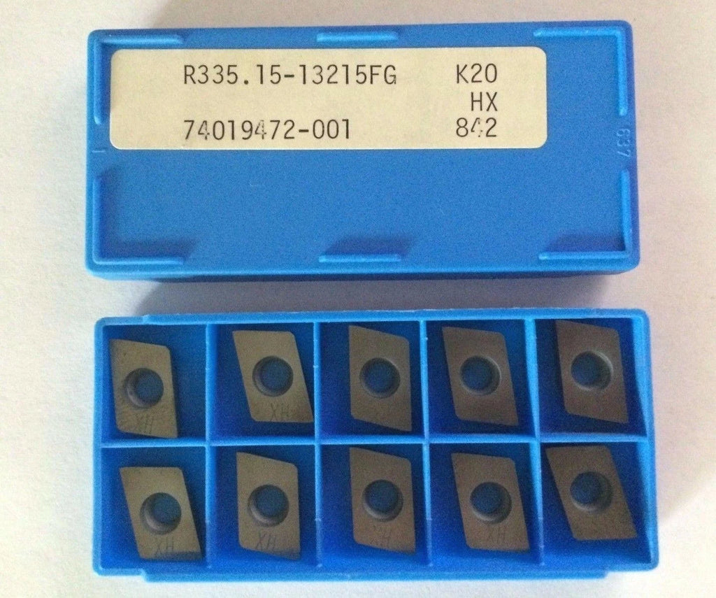 Seco R335.15 13215FG K20 HX 842 Lathe Carbide Inserts 10 Pcs Tools New