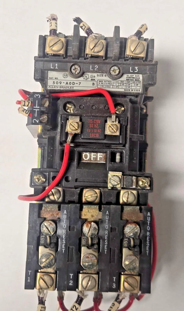 509-AOD-7 Allen-Bradley Series B Nema Size 0 Starter Coil