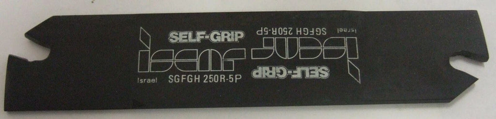 ISCAR SGFGH 250R - 5P Self Grip Holder Blade Carbide Inserts New