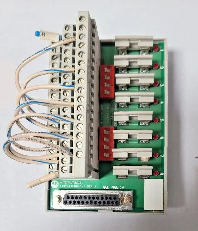 1492-AIFM8-F-5 ALLEN BRADLEY 1492AIFM8F5 INTERFACE MODULE ANALOG FUSIBLE FIXED