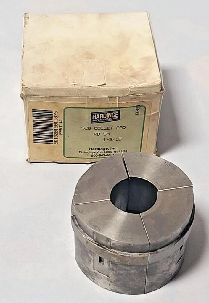Hardinge S26 Collet Pad Size 1-3/16 RD SM