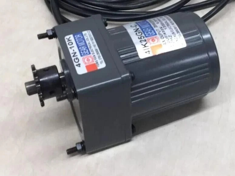 YONG KUN Electrical 4IK25GN-C Gear Motor 4GN-10K Head 1350r/min