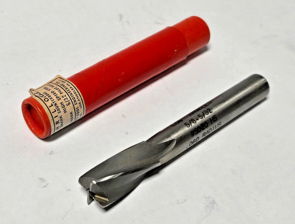 Schrillo HSS Counterbore USA Machinist Tools Lathe 5020 5/8 - 5/32 .060 Radius
