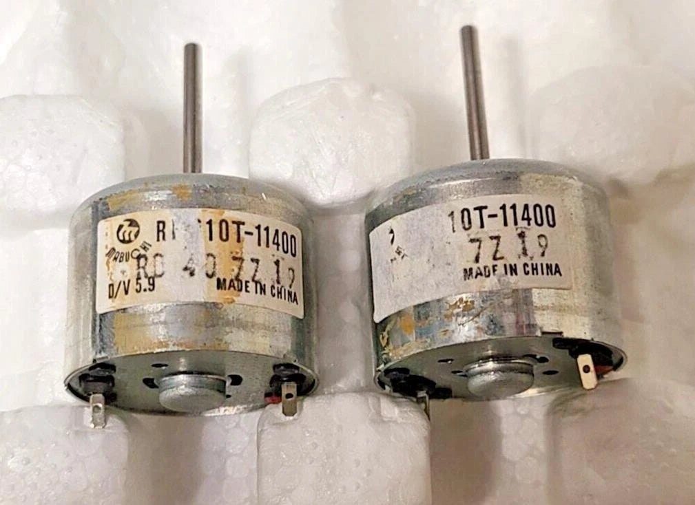 Lot of 2 RF-310T-11400/M5.9V Mabuchi Optical Pickup Motor