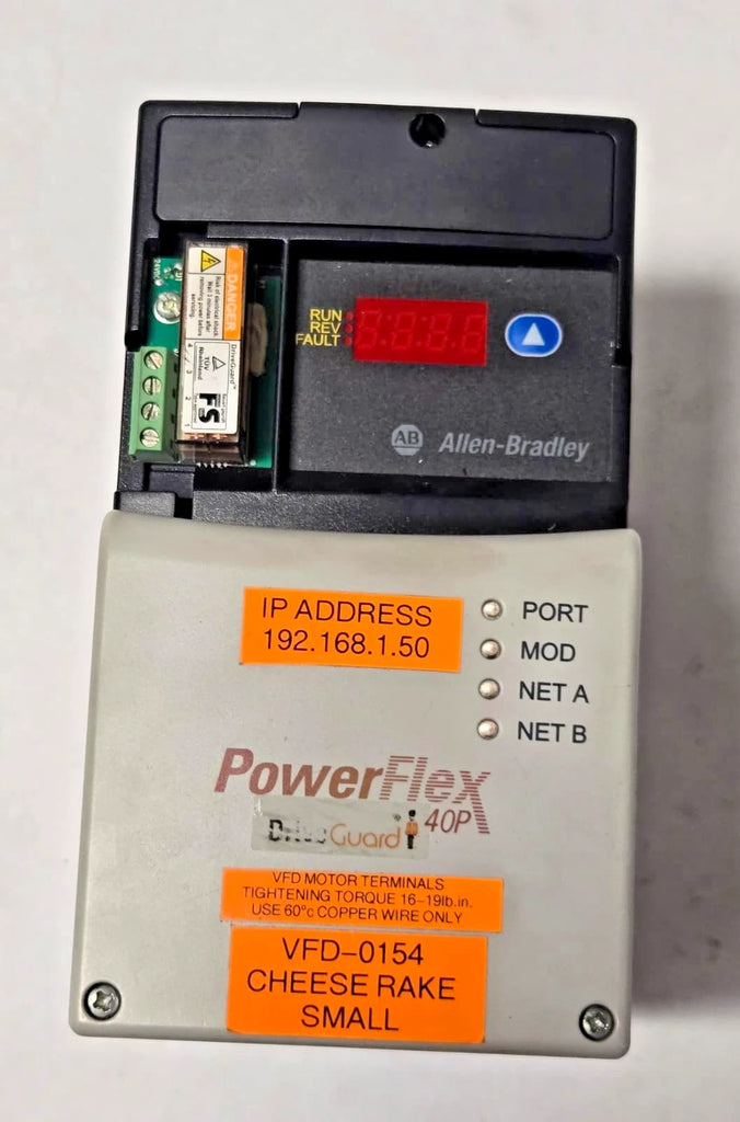 ALLEN BRADLEY 22D-D2P3N104 22DD2P3N104 AC DRIVE FREQUENCY POWERFLEX 40P Series A