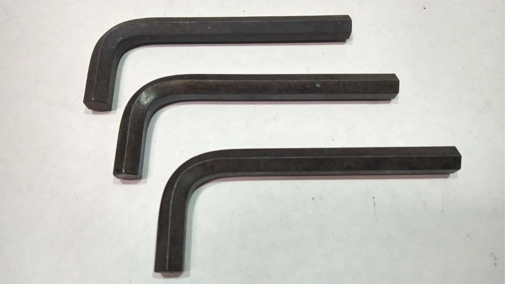 Allen USA 7/16" 5-1/4" Hex L-Shape Key Wrench Brand New Lot of 3