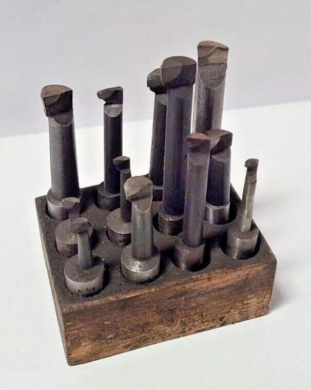 12 Pcs Boring Bar Carbide Tipped For a Lathe
