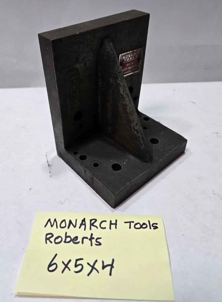Angle Block 6 x 5 x 4 Heavy Duty Machinist Tool Mill Milling Machine Steel