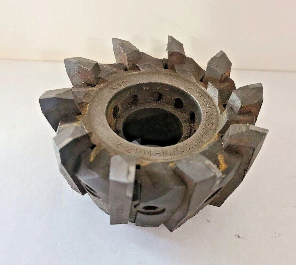 K&T Z-2404-R.H 4" Dia Face Mill Milling Cutter Indexable Carbide Inserts