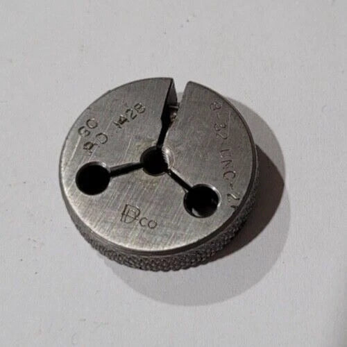 8-32 UNC-2A GO Thread Ring Gage P.D. .1428