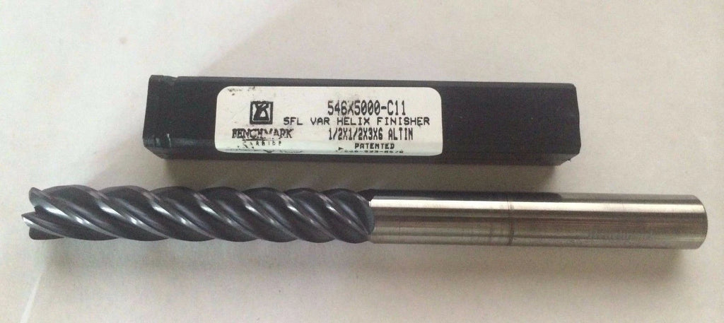 Benchmark Carbide 546 5000 C11 1/2 x 1/2 x 3 x 6 Altin SFL VAR Helix Finisher