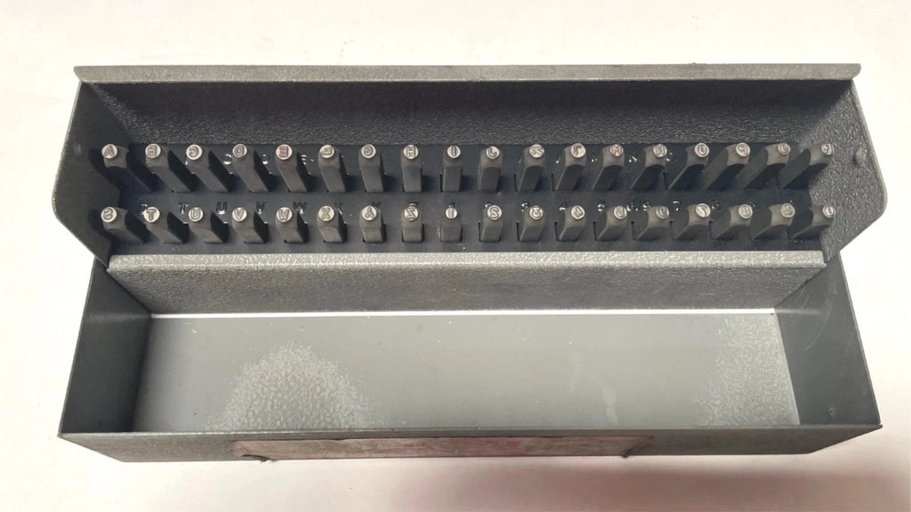 C.H. Hanson Company Combination Steel Letter & Number Stamps 3/32" 20623 081834