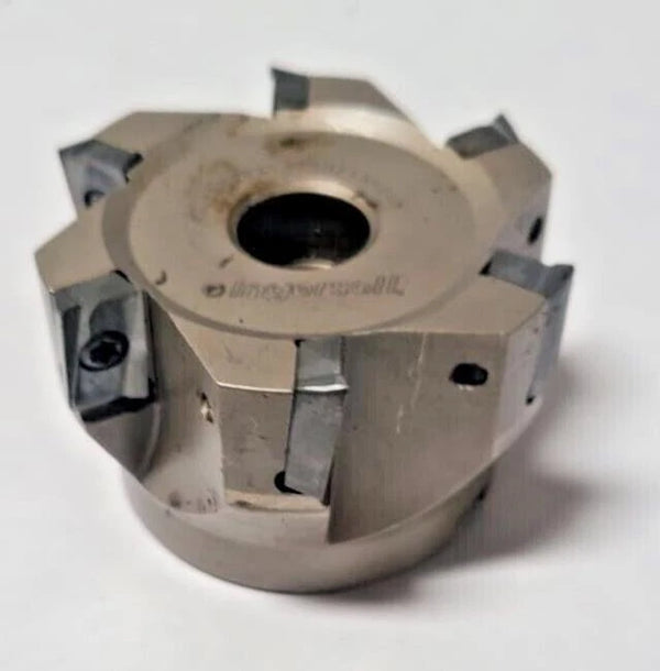 Ingersoll FACE MILL 2" indexable Milling Cutter Carbide Inserts 2J6B02R25