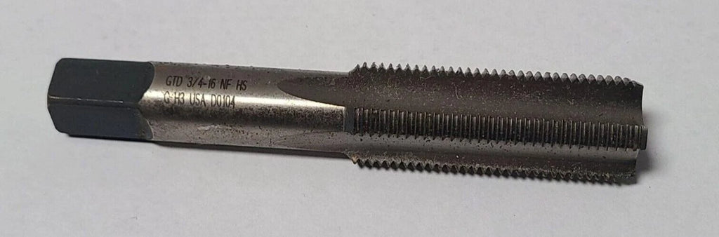 New HSS High Speed Steel Tap GH3 HS GTD 3/4-16 NF USA