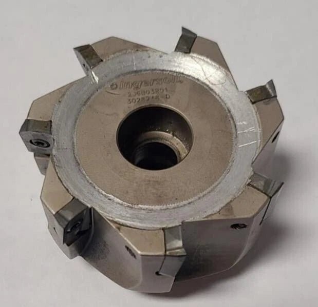 Ingersoll FACE MILL 3" indexable Milling Cutter Carbide Inserts 2J6B03R01