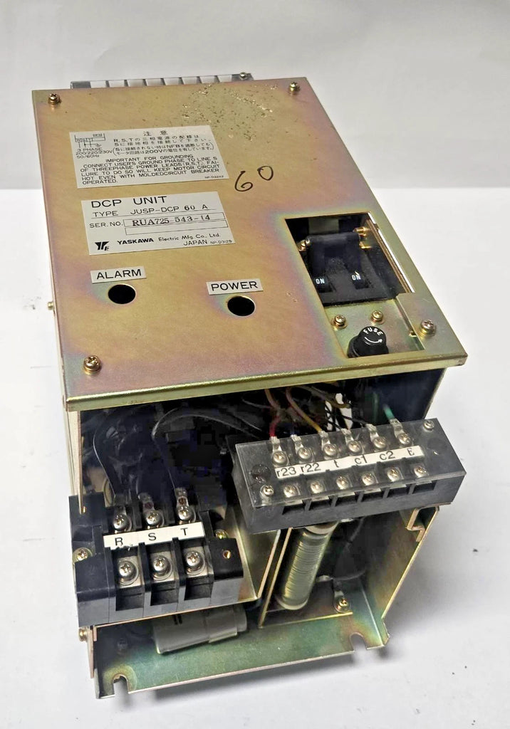 YASKAWA ELECTRIC JUSP-DCP60A JUSPDCP60A POWER UNIT DCP UNIT 60 A