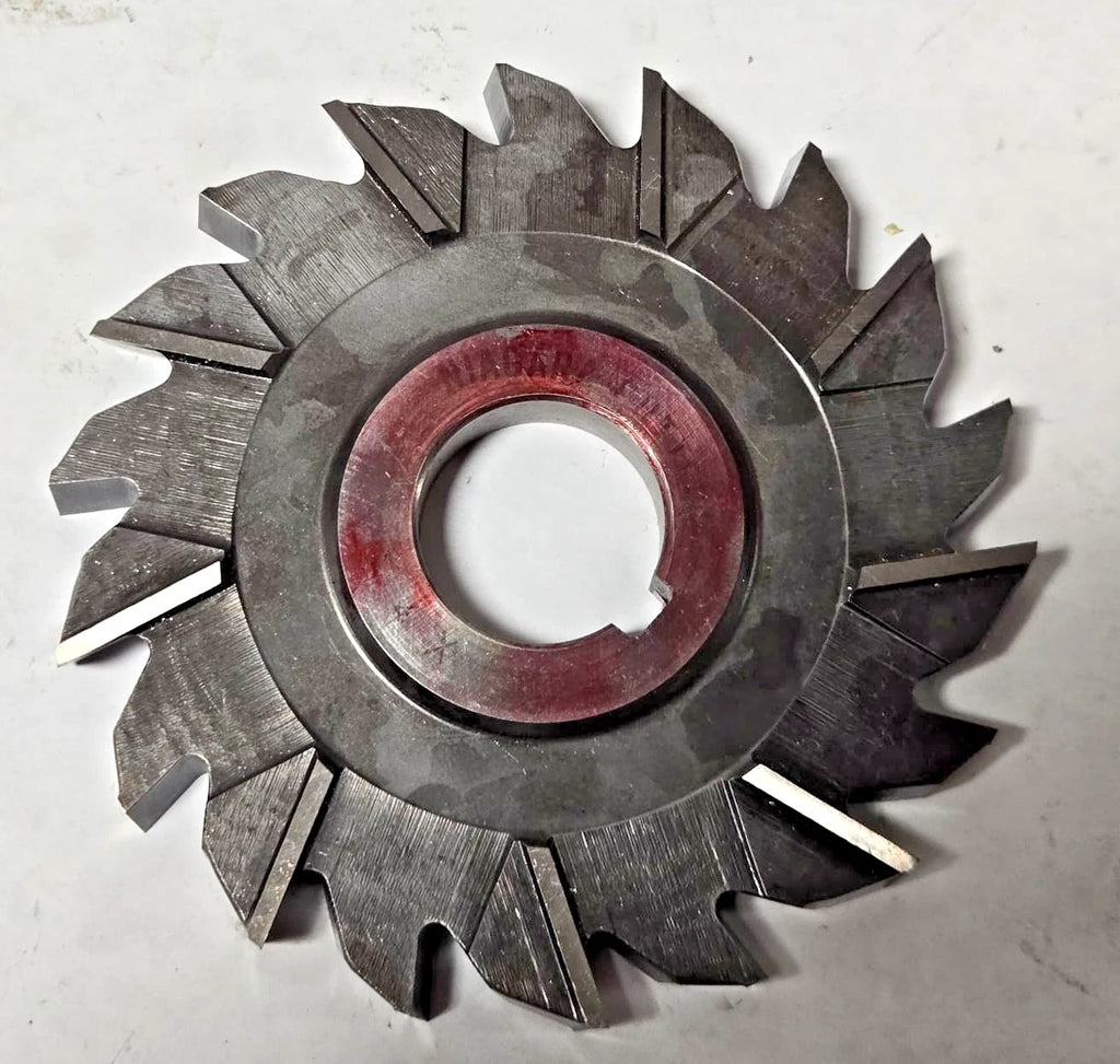 Niagara Milling Cutter 4" x 13/32 HIGH SPEED STEEL HSS resharpened