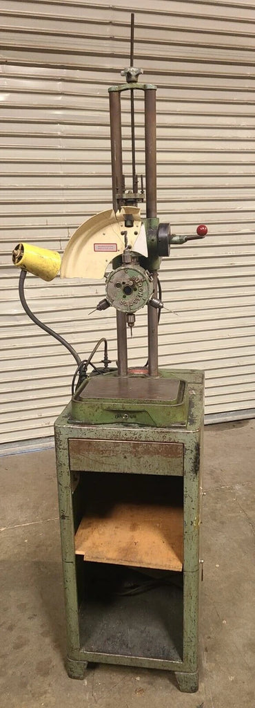 Burgmaster Turret Drill Press 6 Spindle Auto Indexing 115V Model OB 6024 43-66