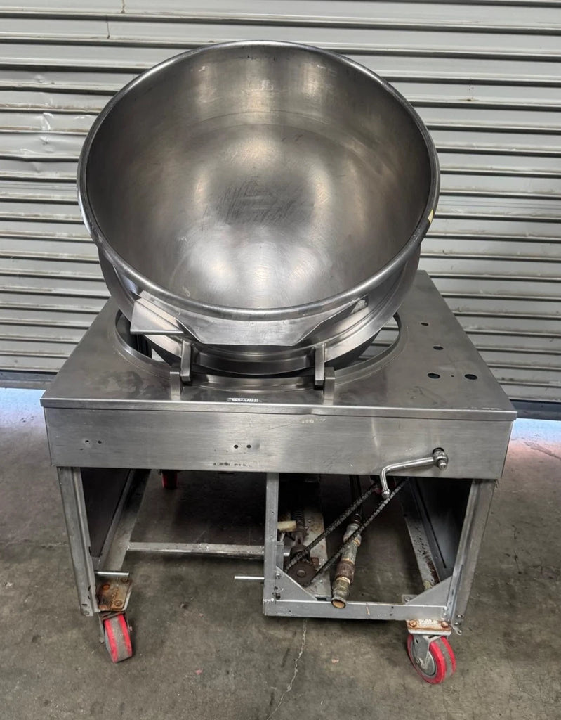 40 Gallon Stainless Steel Bowl Tilting Kettle