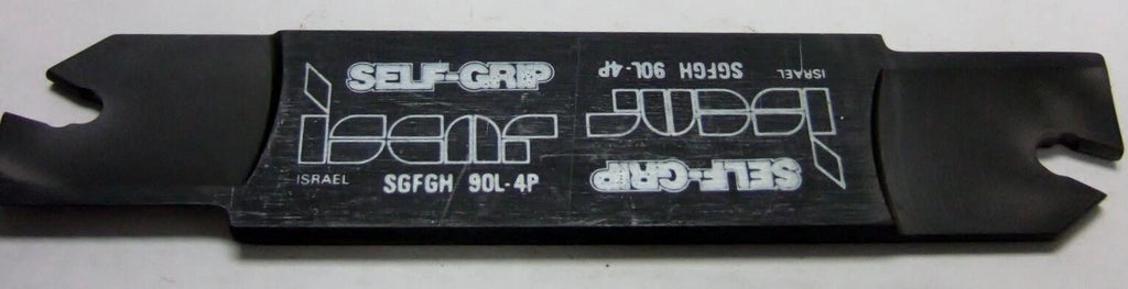ISCAR SGFGH 90L - 4P Self Grip Tool Holder Carbide Inserts Grooving Cut-Off New