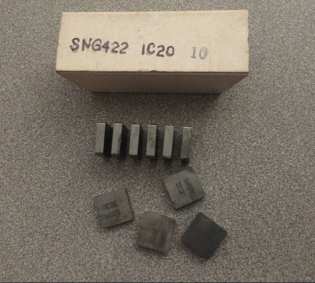 SNG 422 IC 20 Lathe Mill Carbide Inserts 10 Pcs Made In USA Tool Tools New