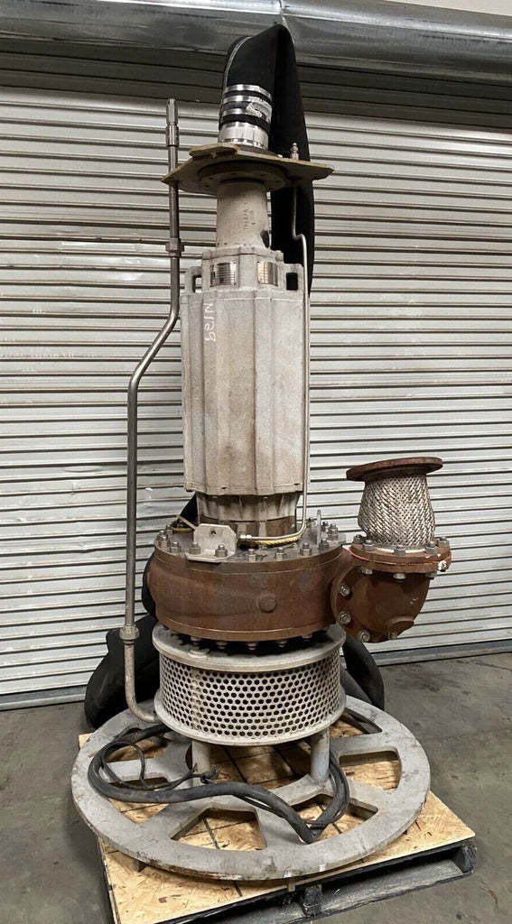 LAWRENCE Vertical Cantilever Submersible Slurry Pump 60HP 1400 GPM 8 x 6 x 22