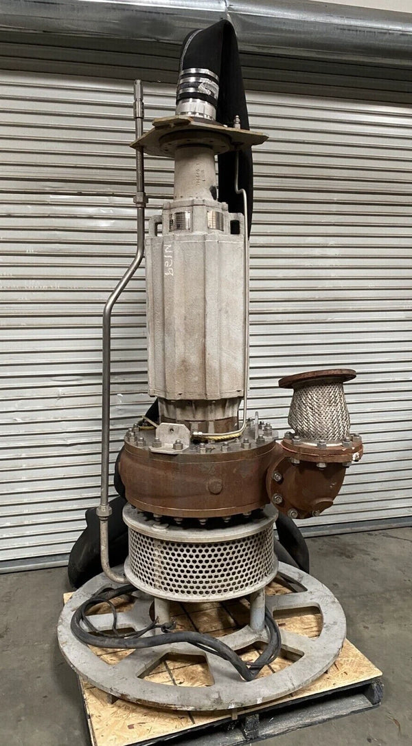 LAWRENCE Vertical Cantilever Submersible Slurry Pump 60HP 1400 GPM 8 x 6 x 22