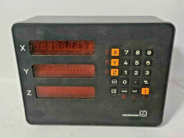 Heidenhain XYZ Axis Digital Readout VRZ 775 COUNTER DIGITAL DISPLAY UNIT