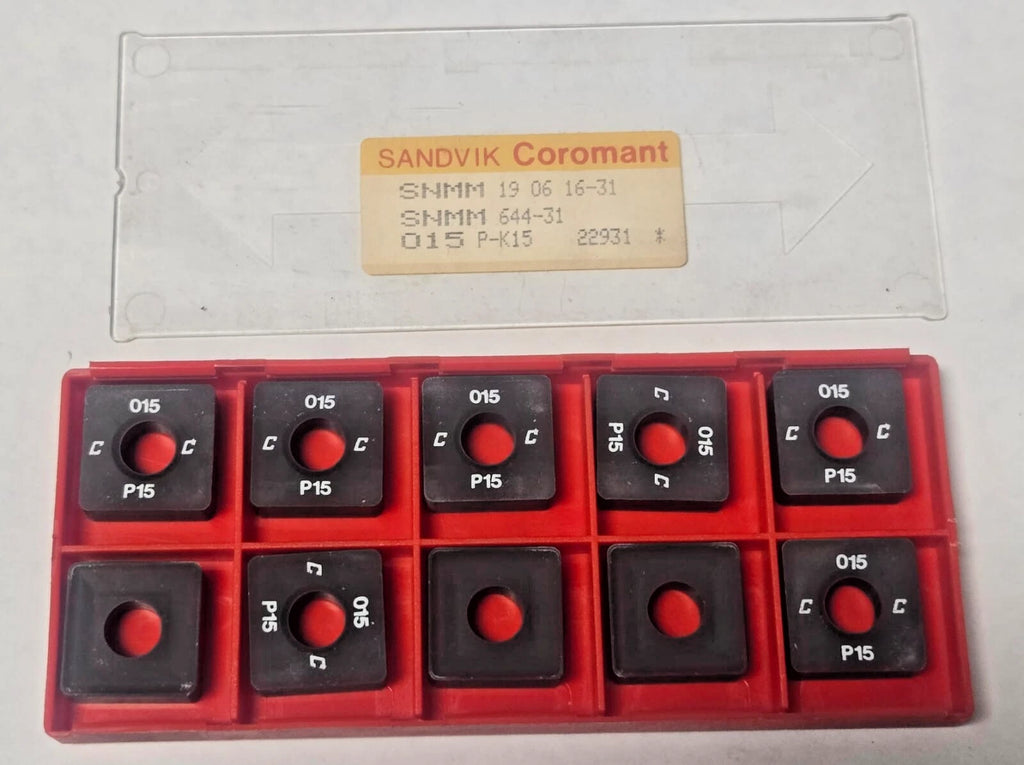 SANDVIK Coromant SNMM 644 31 015 P K15 Lathe Mill Carbide Inserts 10 Pcs New