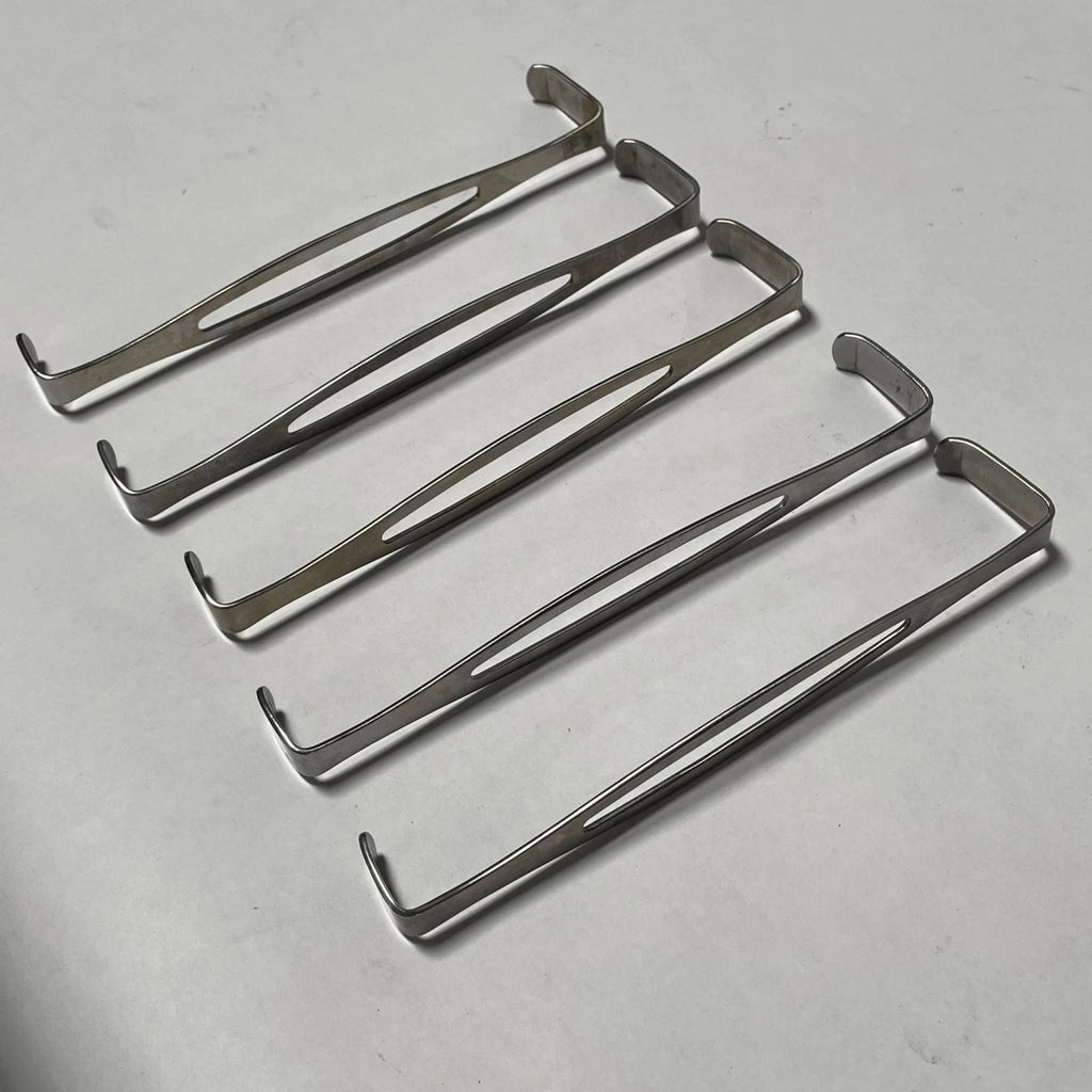 Lot of 5 Various Medical Retractor Stainless Germany Surgery Double End US Army