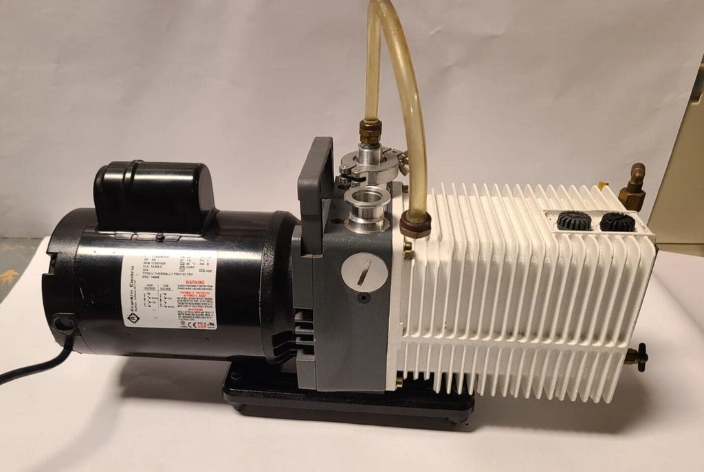 Varian Alcatel Adixen 221 SDX Vacuum Pump Franklin Electric 1101006413 Motor