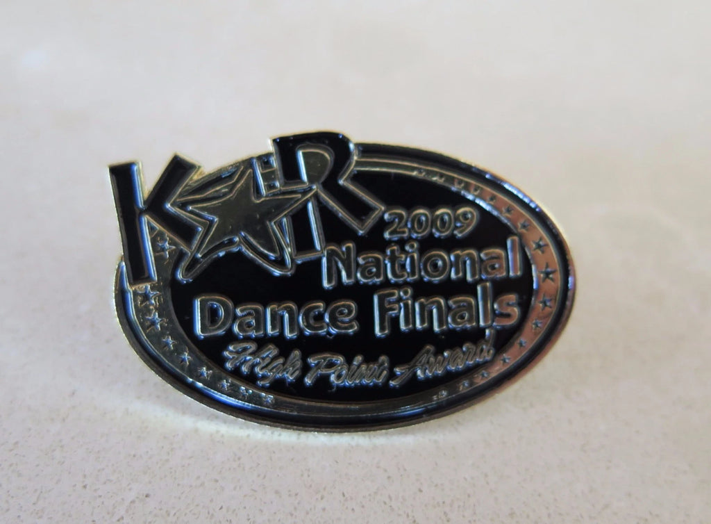 2009 National Dance Finals High Point Award Pin Badge Lapel Collection Rare New
