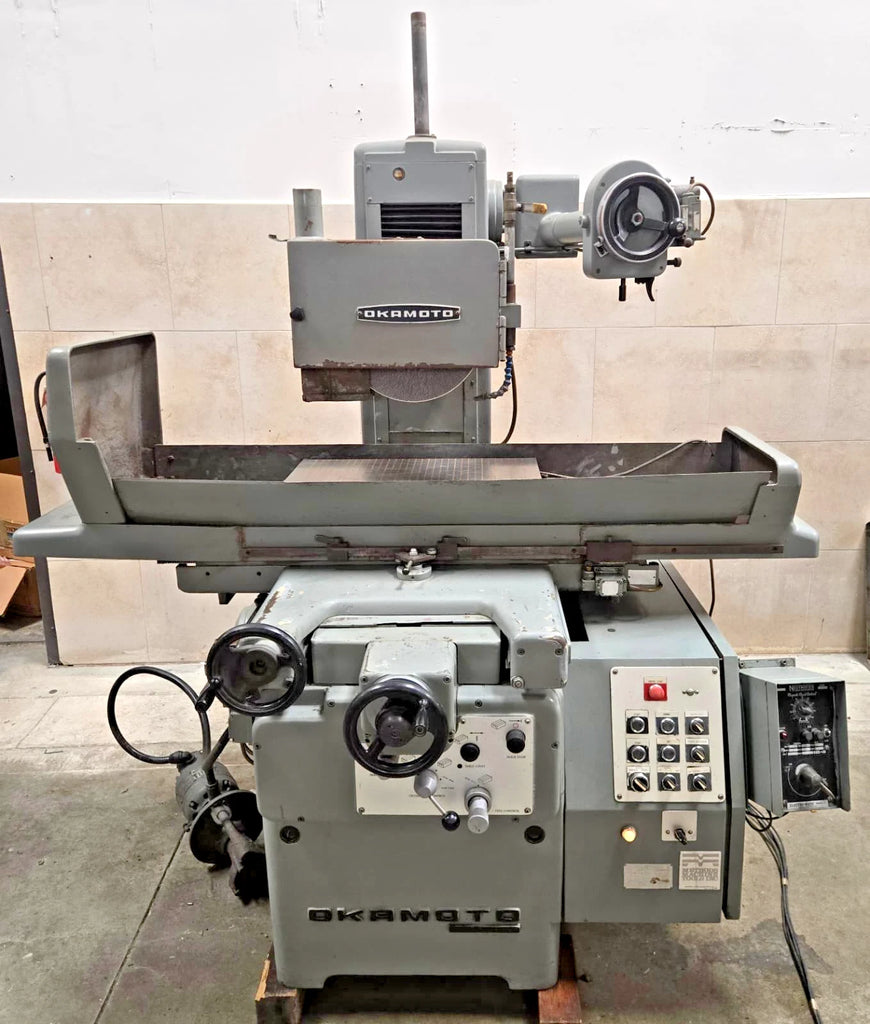 Okamoto Accugar-124 Surface Grinder 12" x 24" XYZ Automatic Powerfeed