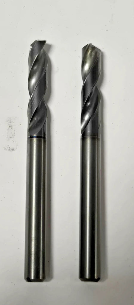 5/16 Solid Carbide Drill Bit Coolant Thru Used Made in USA Lot of 2
