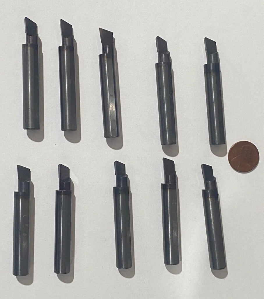 Lot of 10 Solid Carbide Boring Bars 3/8 Shank Lathe Mill Turning Machinist Tool